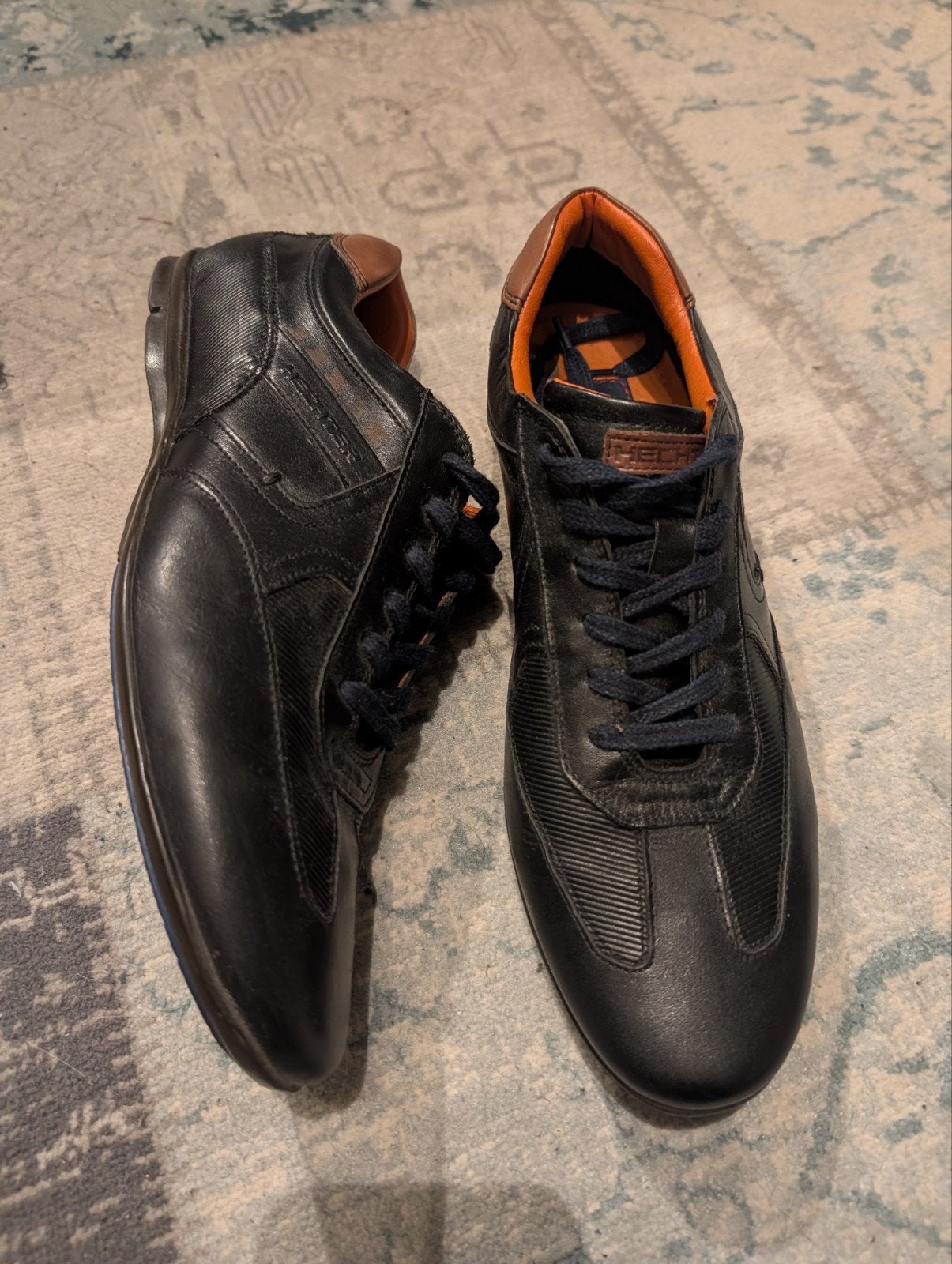 Daniel Hechter Zwart Blauwe Schoenen Maat 43, Zwart, Ophalen of Verzenden, Zo goed als nieuw, Daniel Hechter