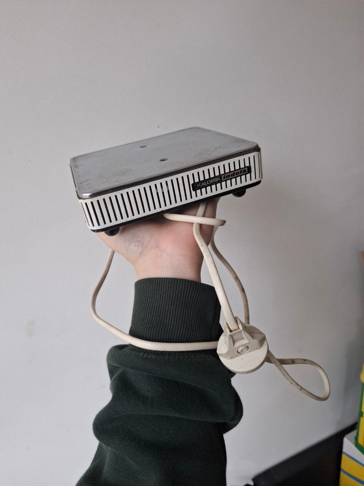 vintage Karolik Indola warmhoudplaat, Ophalen of Verzenden