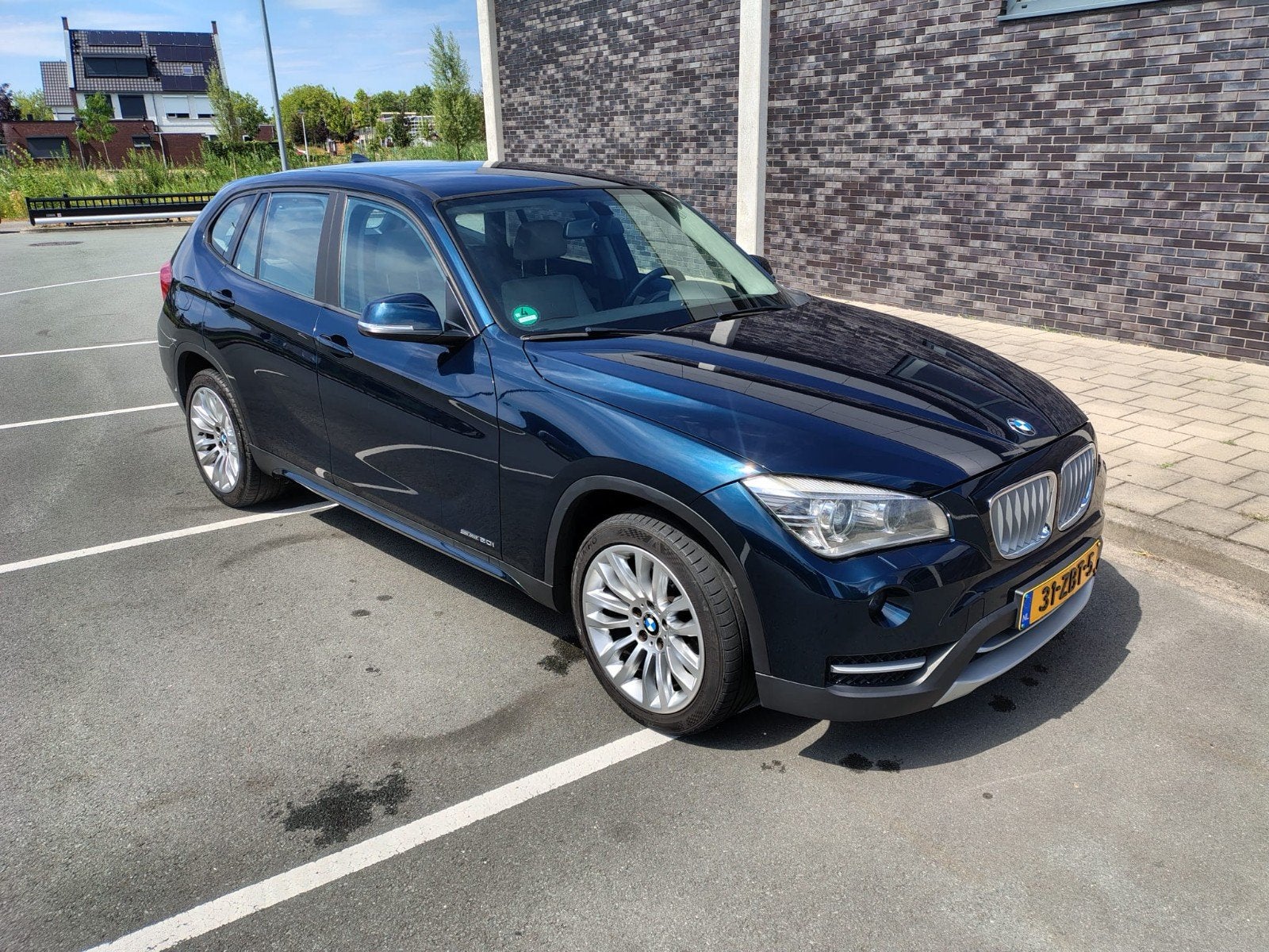 BMW X1 20I S-drive 2012 Blauw, 1800 kg, 4 cilinders, Blauw, Handgeschakeld