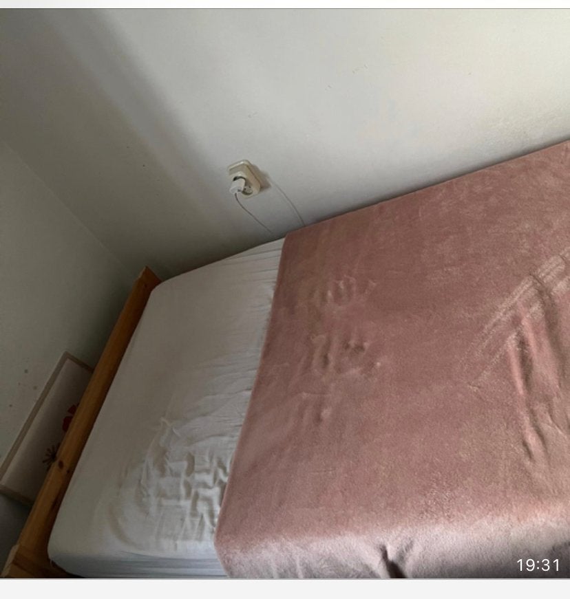 Eenpersoonsbed van ikea, Huis en Inrichting, Slaapkamer | Bedden, Ophalen, Gebruikt, 90 cm, 200 cm