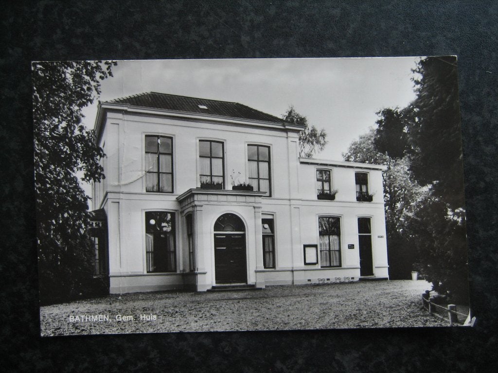 BATHMEN gemeentehuis B 1970, Ophalen of Verzenden, 1960 tot 1980, Overijssel