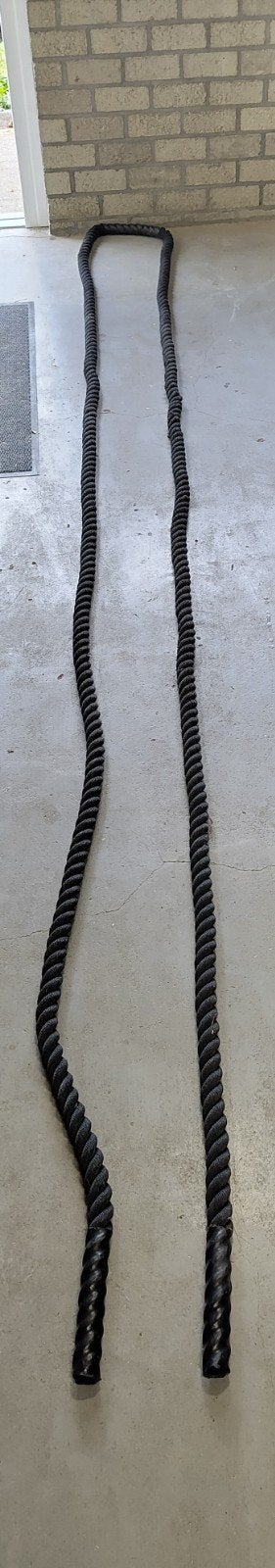 Battle Rope - Nylon - 9 meter, Ophalen, Zo goed als nieuw, Benen, Battle rope