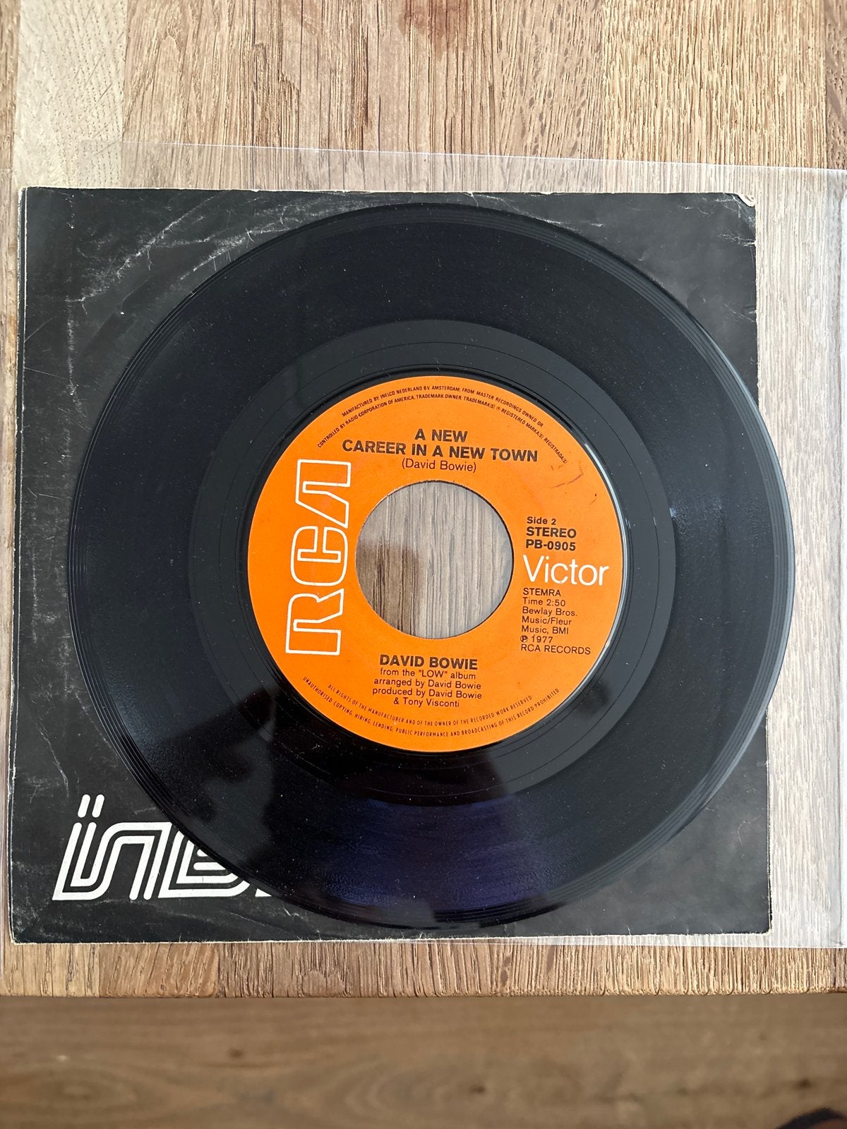 David Bowie Vinyl Singles: Heroes, Jean Genie, A New Career, Gebruikt, 7 inch, Pop, EP