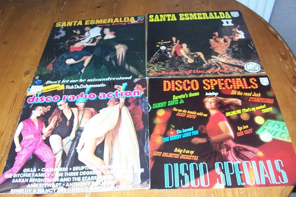 Dance en House 7 lp's o.a. mai tai--santa esmeralda, Cd's en Dvd's, Ophalen, LP, Gebruikt, Disco