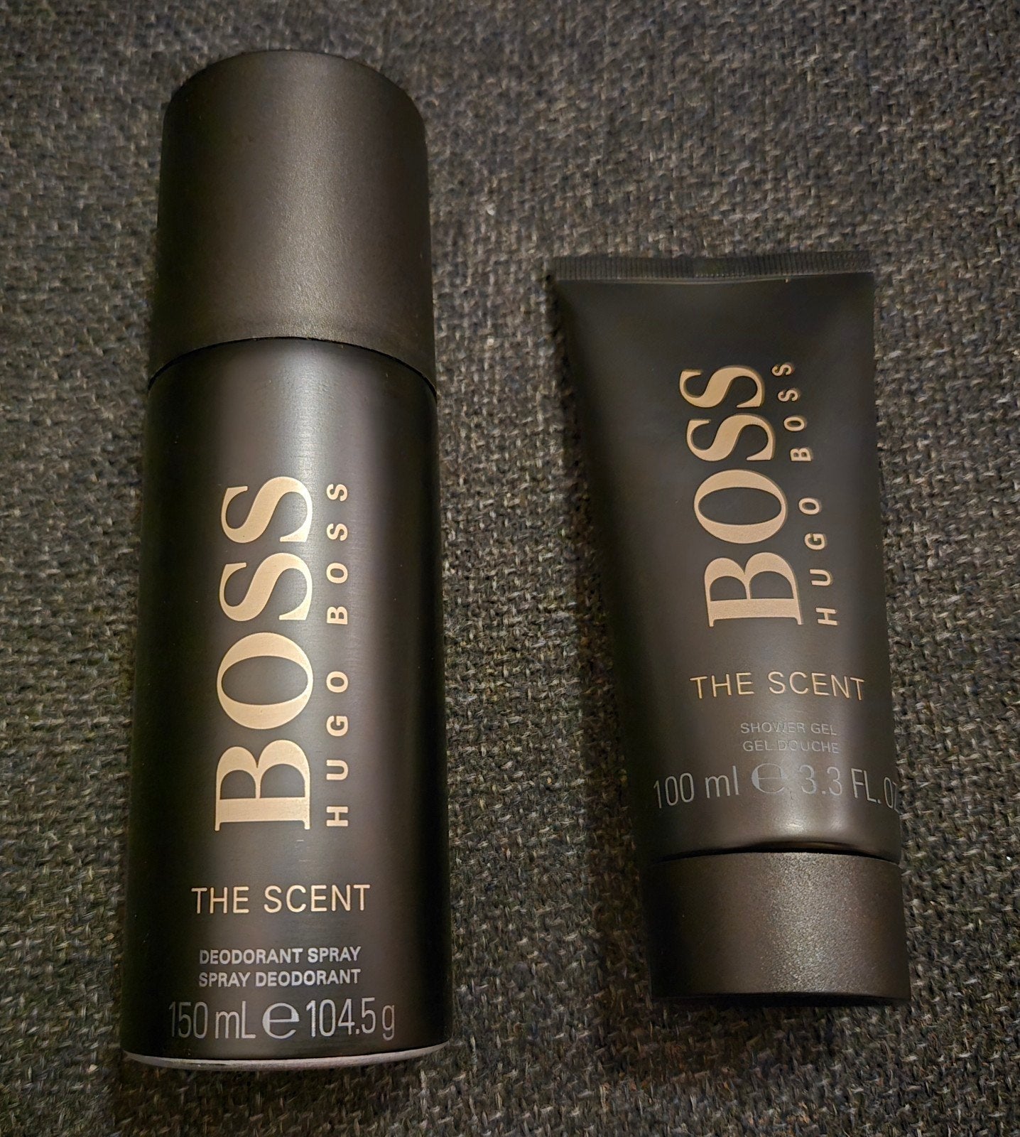 Hugo Boss - The Scent ( deo:150 ml + douchegel:100 ml ), Sieraden, Tassen en Uiterlijk, Ophalen of Verzenden, Nieuw, Bad & Douche