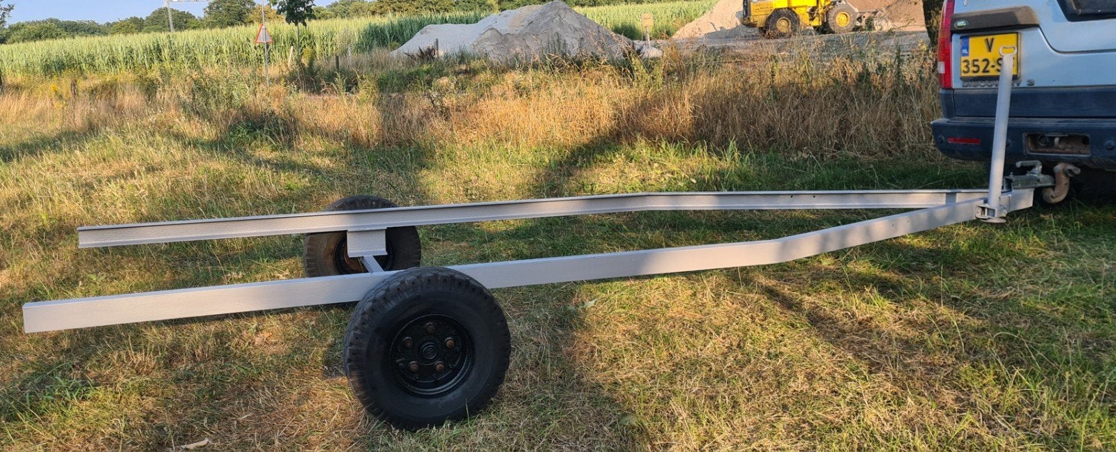 Sterk onderstel Trailer, Ophalen, Gebruikt, Zeilboot of Motorboot