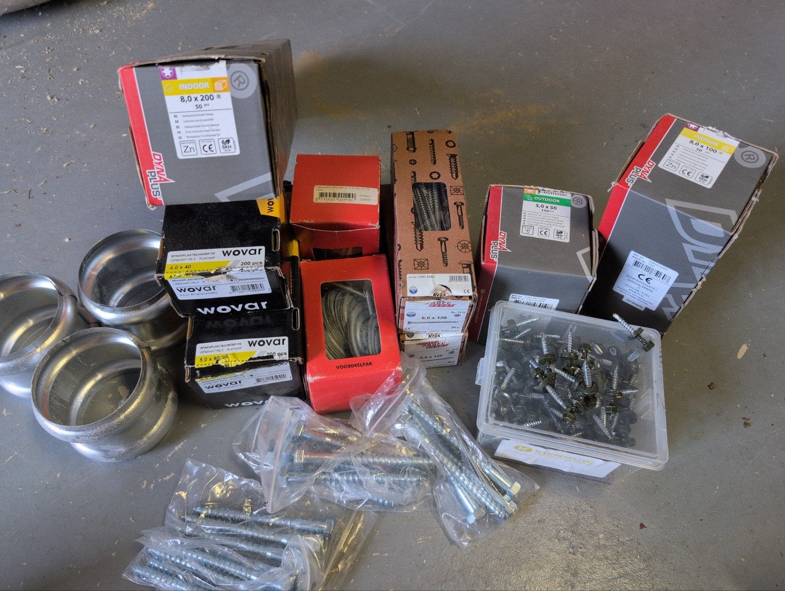 Diverse schroeven en bevestigingsmaterialen, Ophalen of Verzenden, Nieuw, 50 tot 100 mm, Schroeven