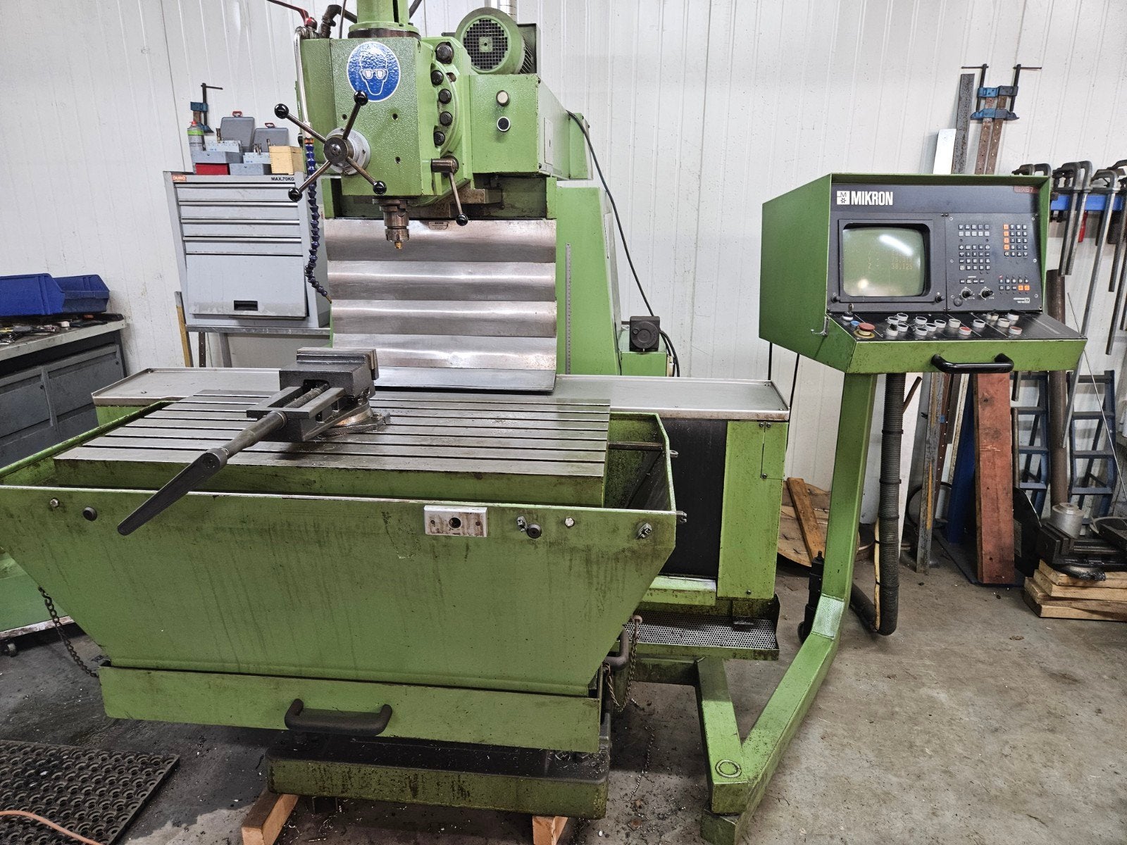 Mikron WF 41 C freesmachine met Heidenhain TNC 155, Ophalen