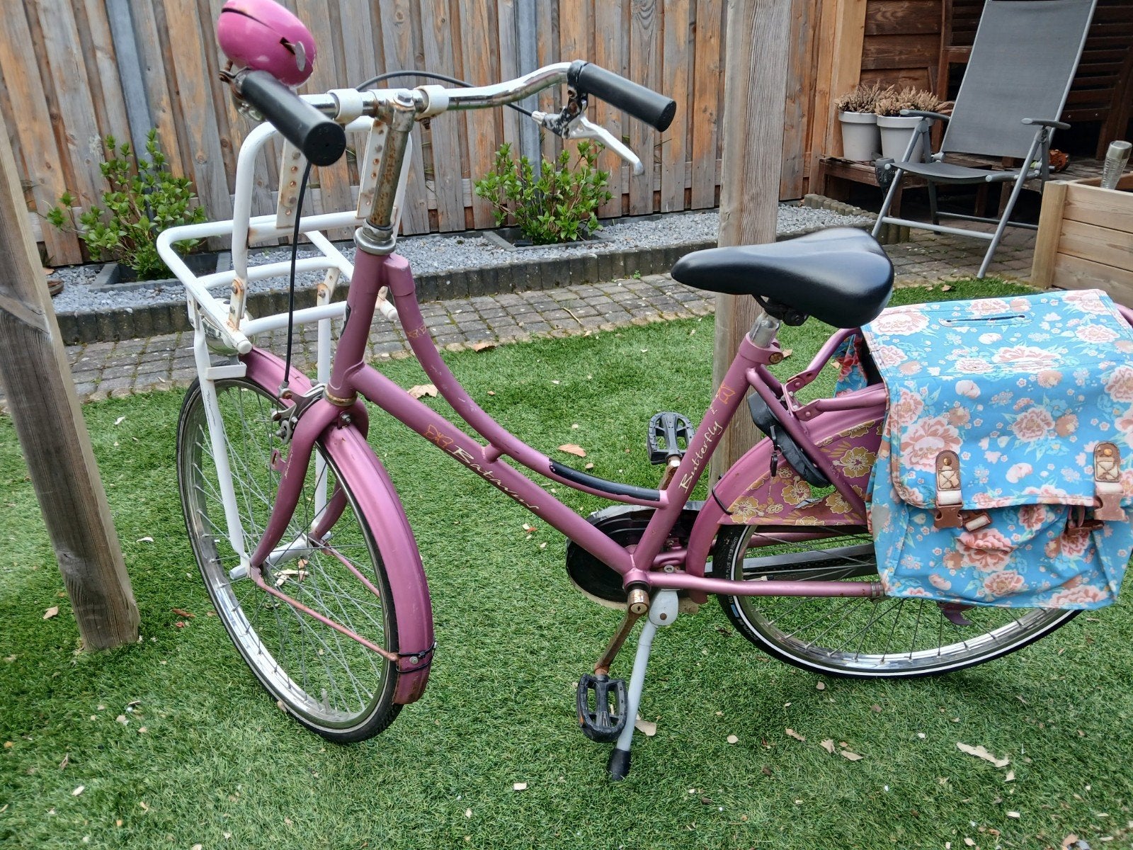 Batavus 24 inch, Fietsen en Brommers, Fietsen | Kinderfietsjes, Ophalen, Gebruikt, Batavus, Terugtraprem