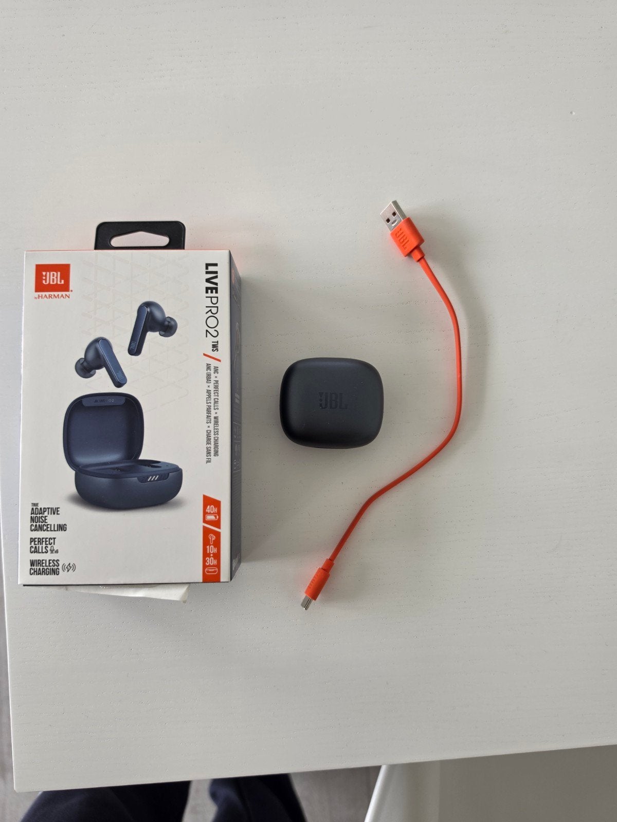 JBL Live Pro 2 TWS Draadloze In-ear Koptelefoon Zwart, In-ear, JBL, Draadloos, Ophalen of Verzenden