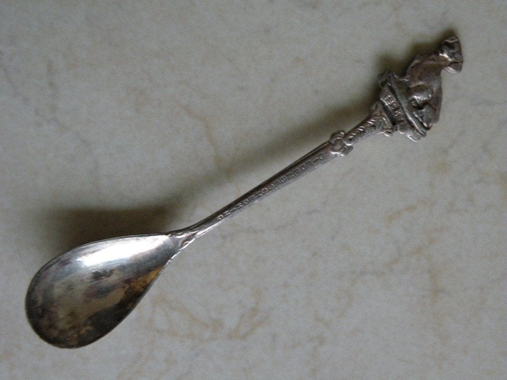 Theelepel 'teckel'., Theelepel, Los bestek, Ophalen of Verzenden, Zo goed als nieuw