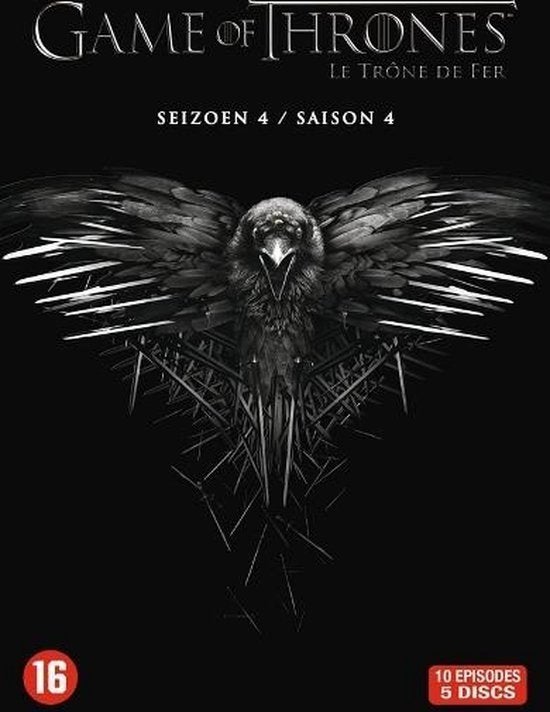 DVD box: Game of Thrones: Seizoen 4, Cd's en Dvd's, Dvd's | Science Fiction en Fantasy, Zo goed als nieuw, Fantasy, Vanaf 16 jaar