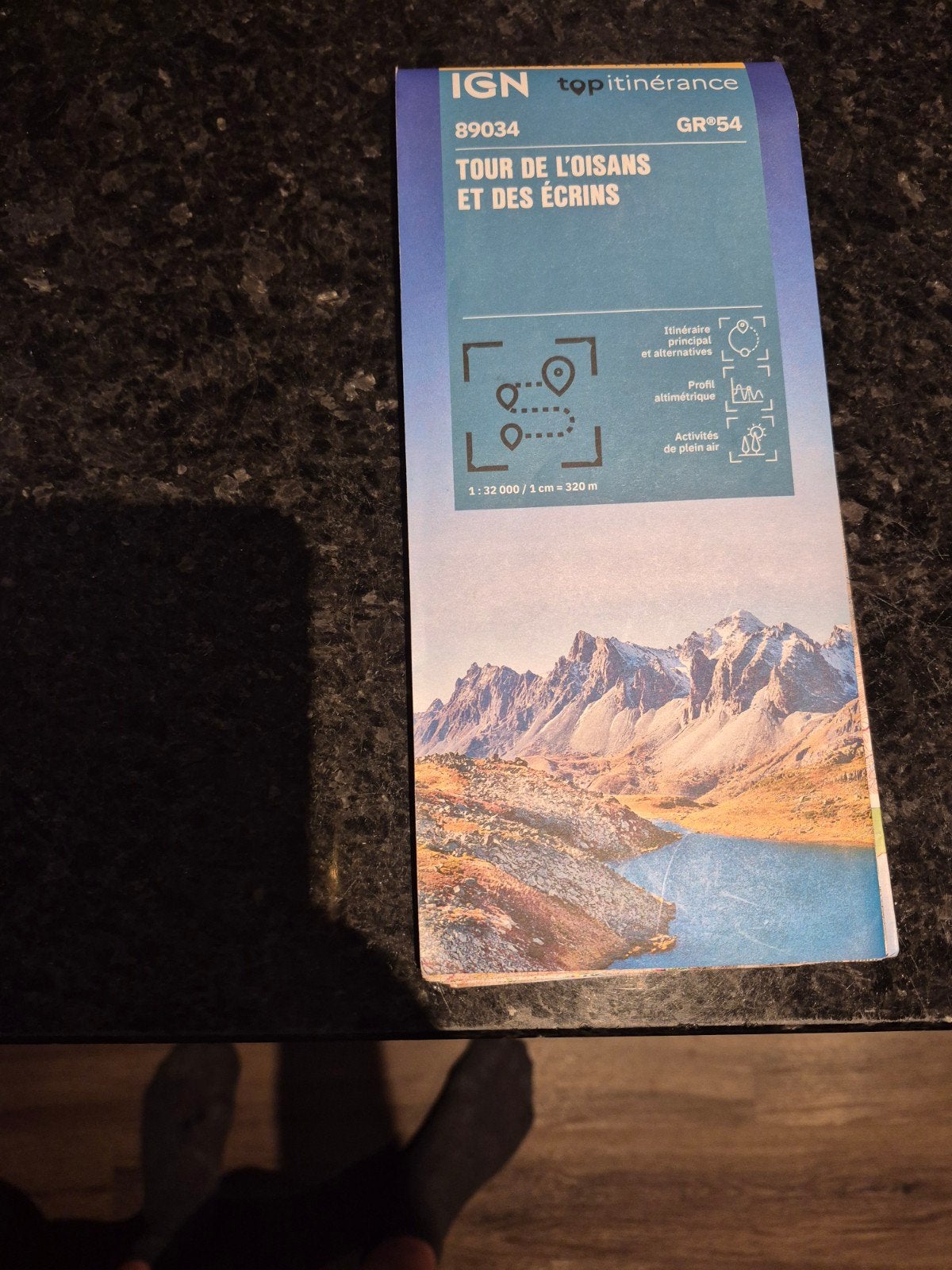 IGN Kaart 89034: Tour de l'Oisans et des Écrins GR54, Ophalen of Verzenden, Zo goed als nieuw