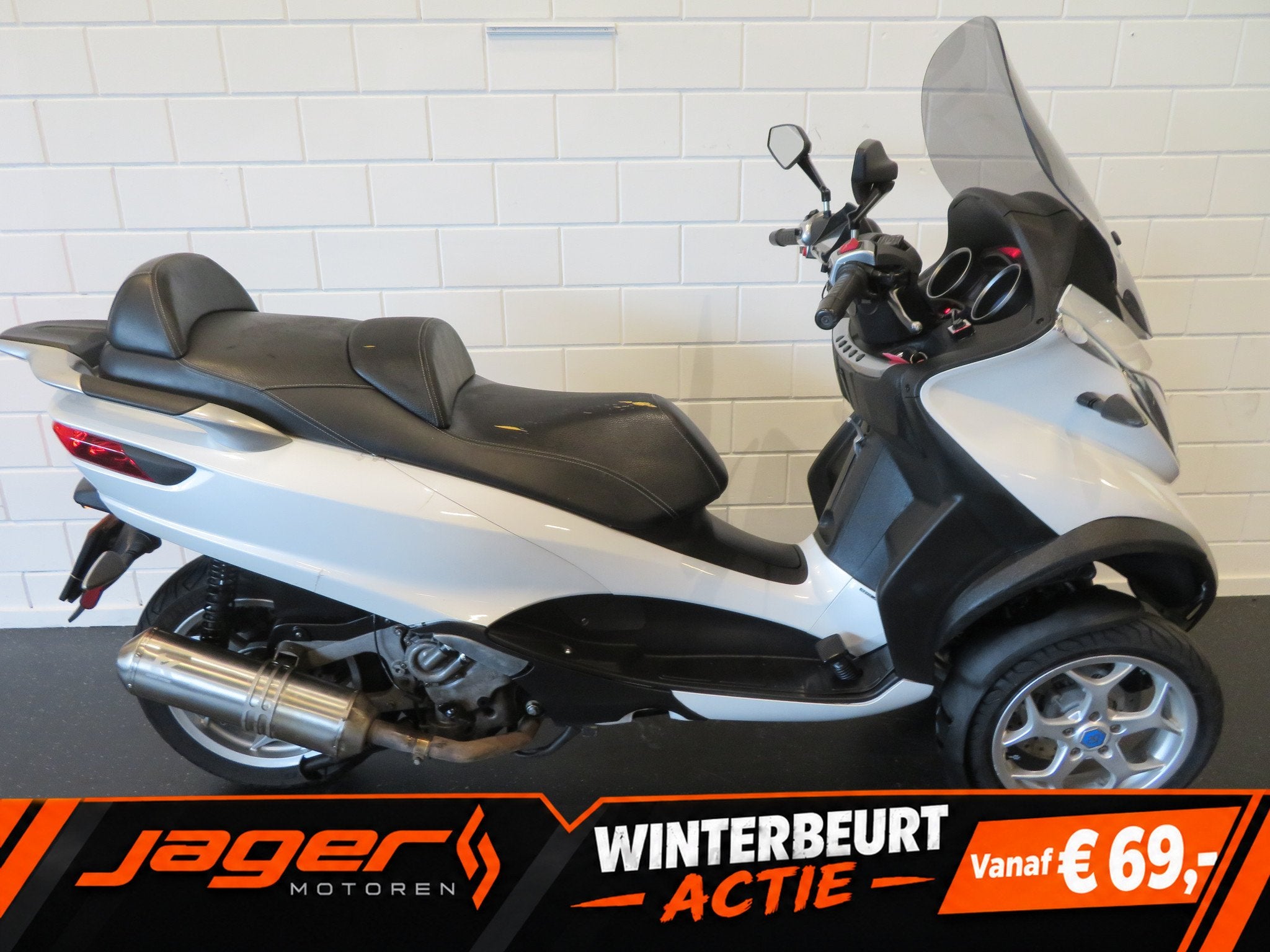 Piaggio MP3 500 LT MP3 AUTORIJBEWIJS TOP! (bj 2018), Scooter, Gebruikt, Bedrijf