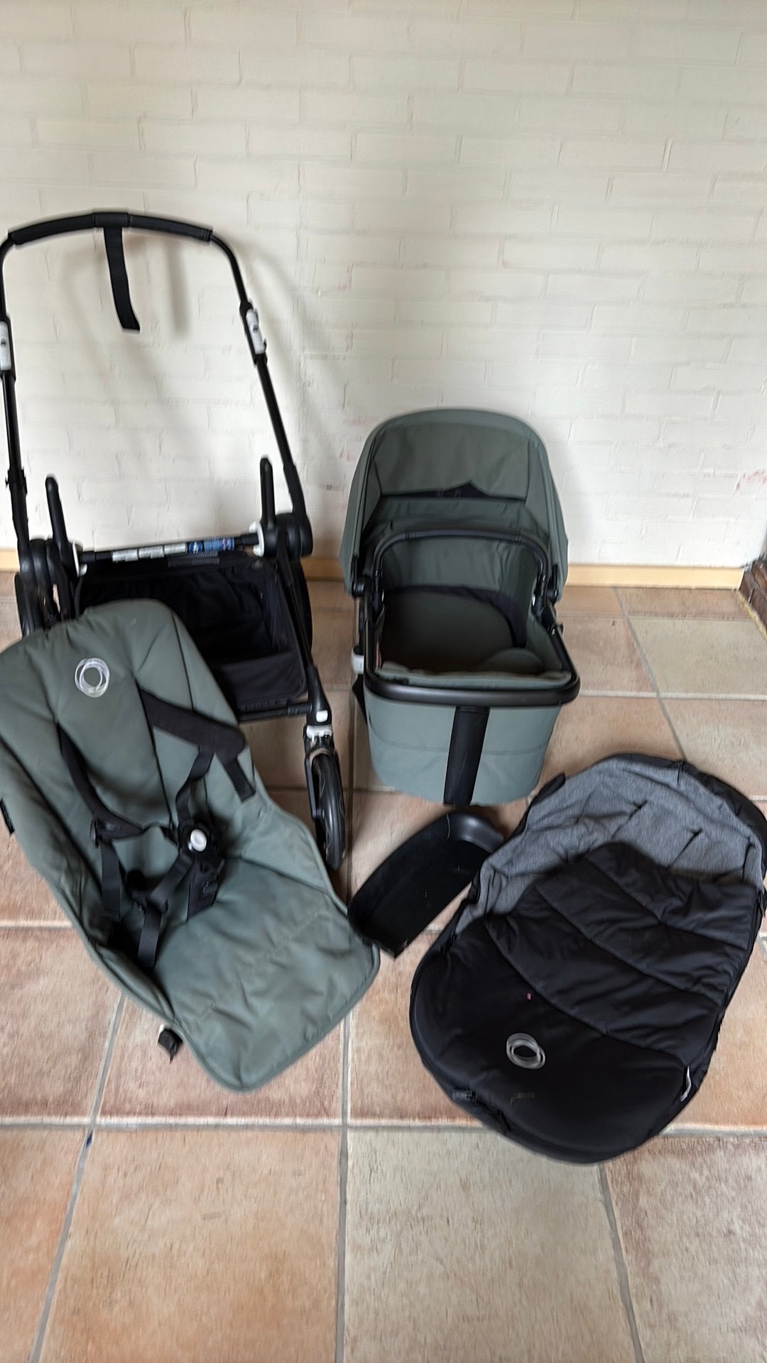 Bagaboo kinderwagen compleet, Ophalen, Bugaboo, Zo goed als nieuw, Combiwagen