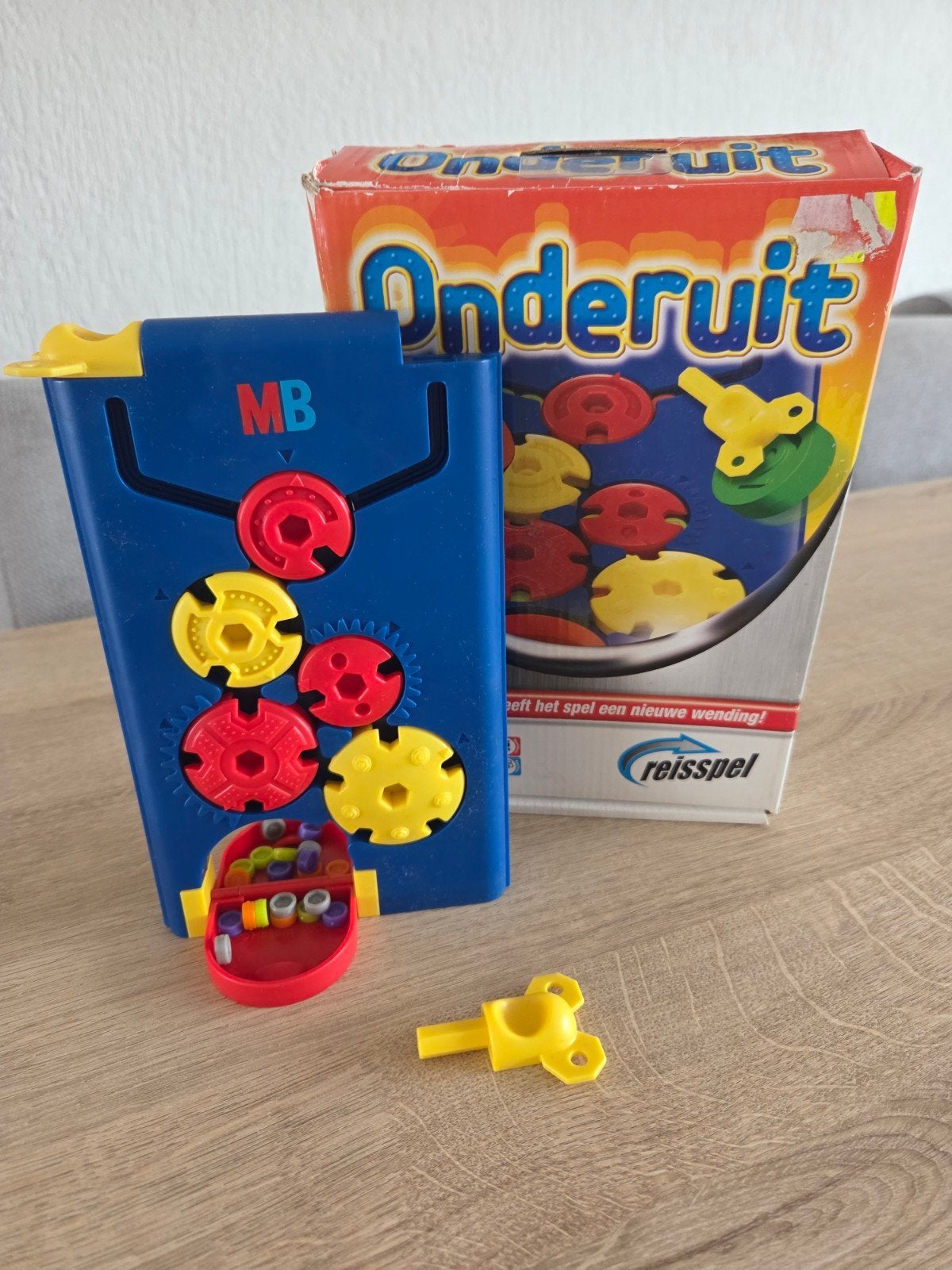 onderuit reisspel, Ophalen