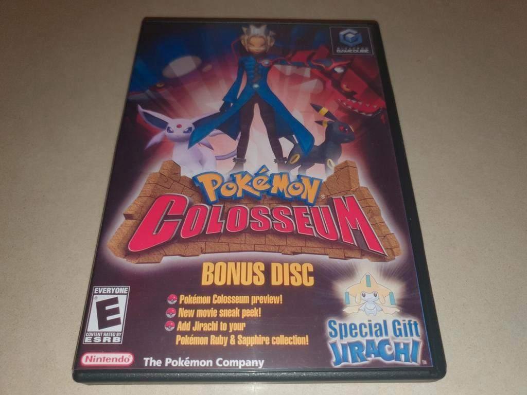Pokemon Colloseum Bonus Disc GameCube GC Game Case, Avontuur en Actie, Verzenden, 1 speler, Zo goed als nieuw