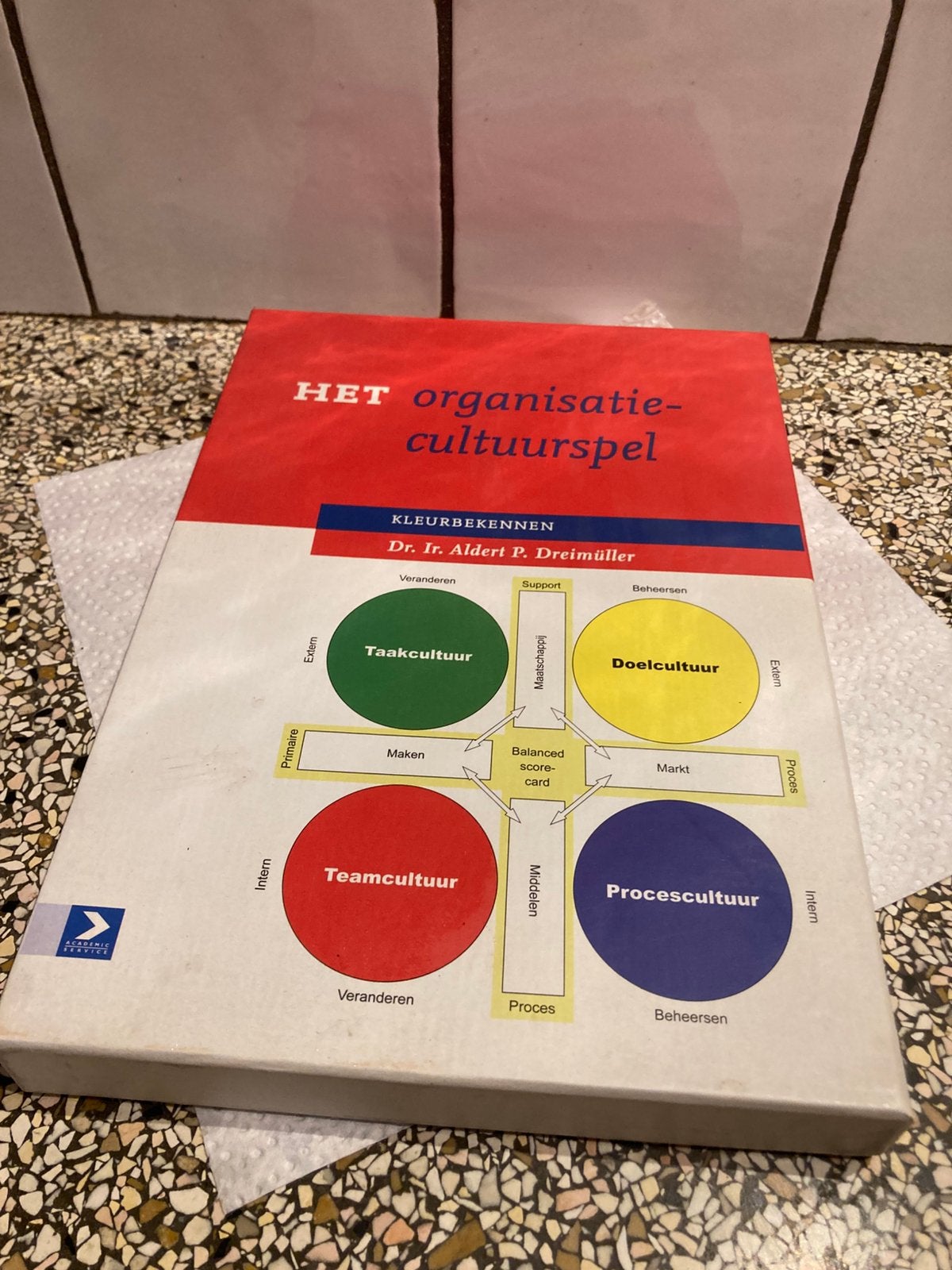 Het organisatie cultuurspel, Boeken, Ophalen of Verzenden, Nieuw