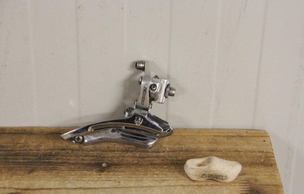 Campagnolo Daytona triple derailleur voor / aanlas / vintage, Mnl, Campagnolo, Ophalen of Verzenden, Zo goed als nieuw