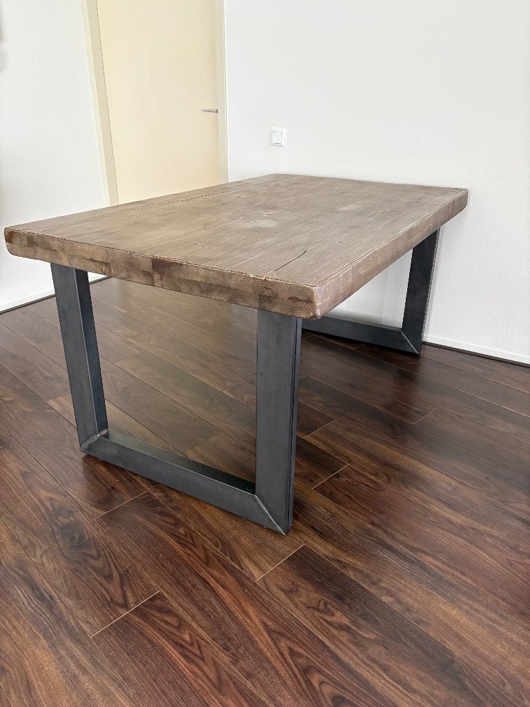Eettafel te koop MOET WEG, Ophalen, Gebruikt, Overige materialen, 50 tot 100 cm