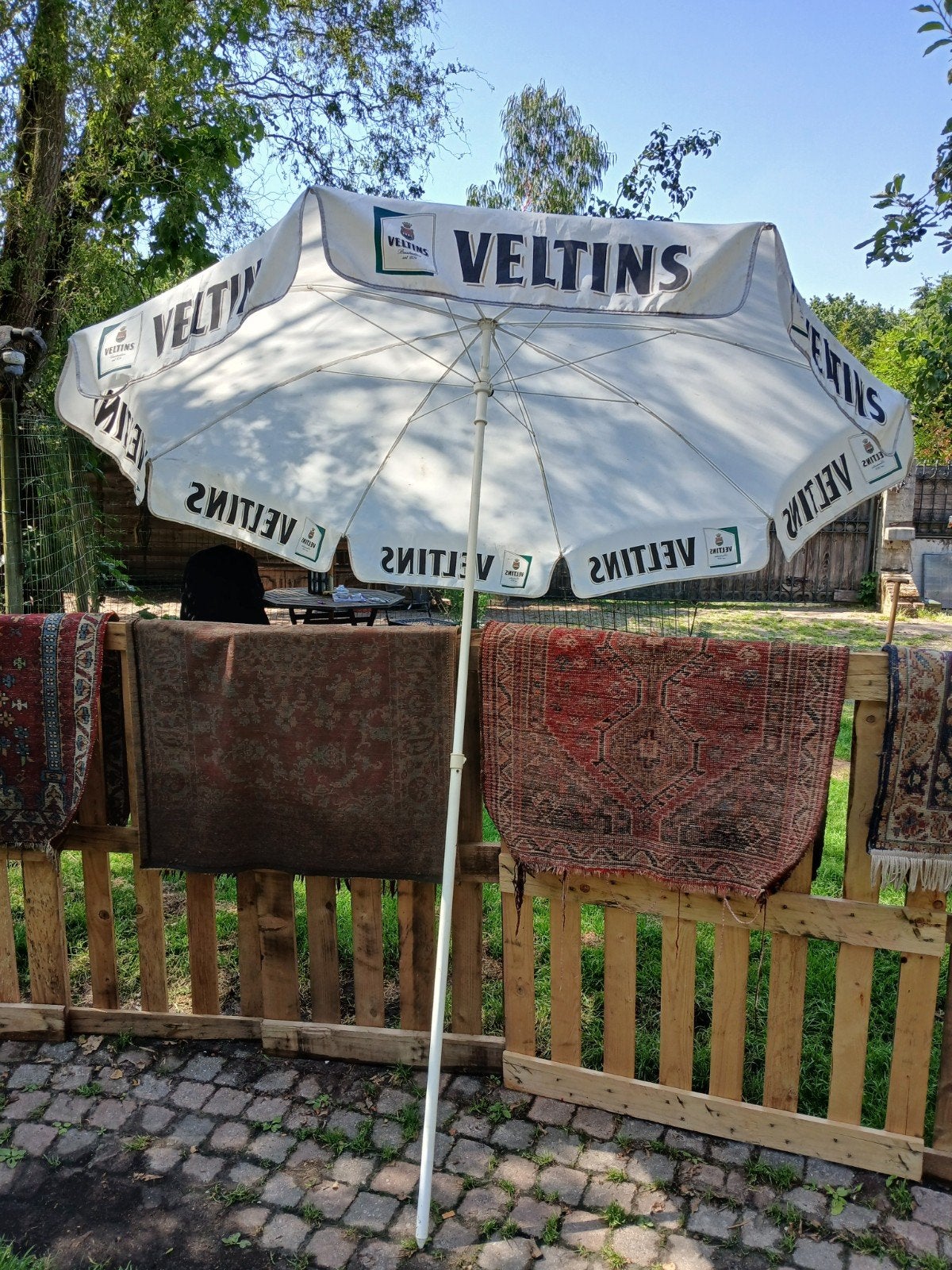 Veltins Parasol - Grote Bierparasol voor Terras/Tuin, Ophalen of Verzenden, Gebruikt