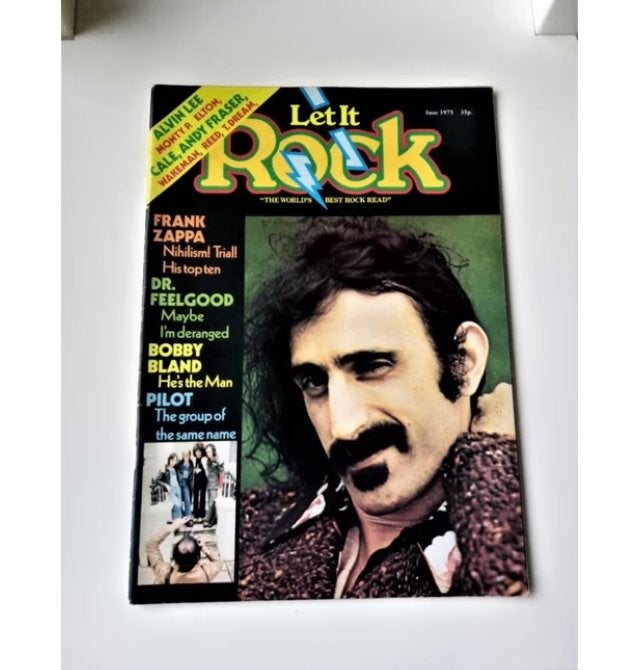 let it rock/june *1975*-frank zappa cover, Ophalen of Verzenden, Zo goed als nieuw, Muziek, Film of Tv