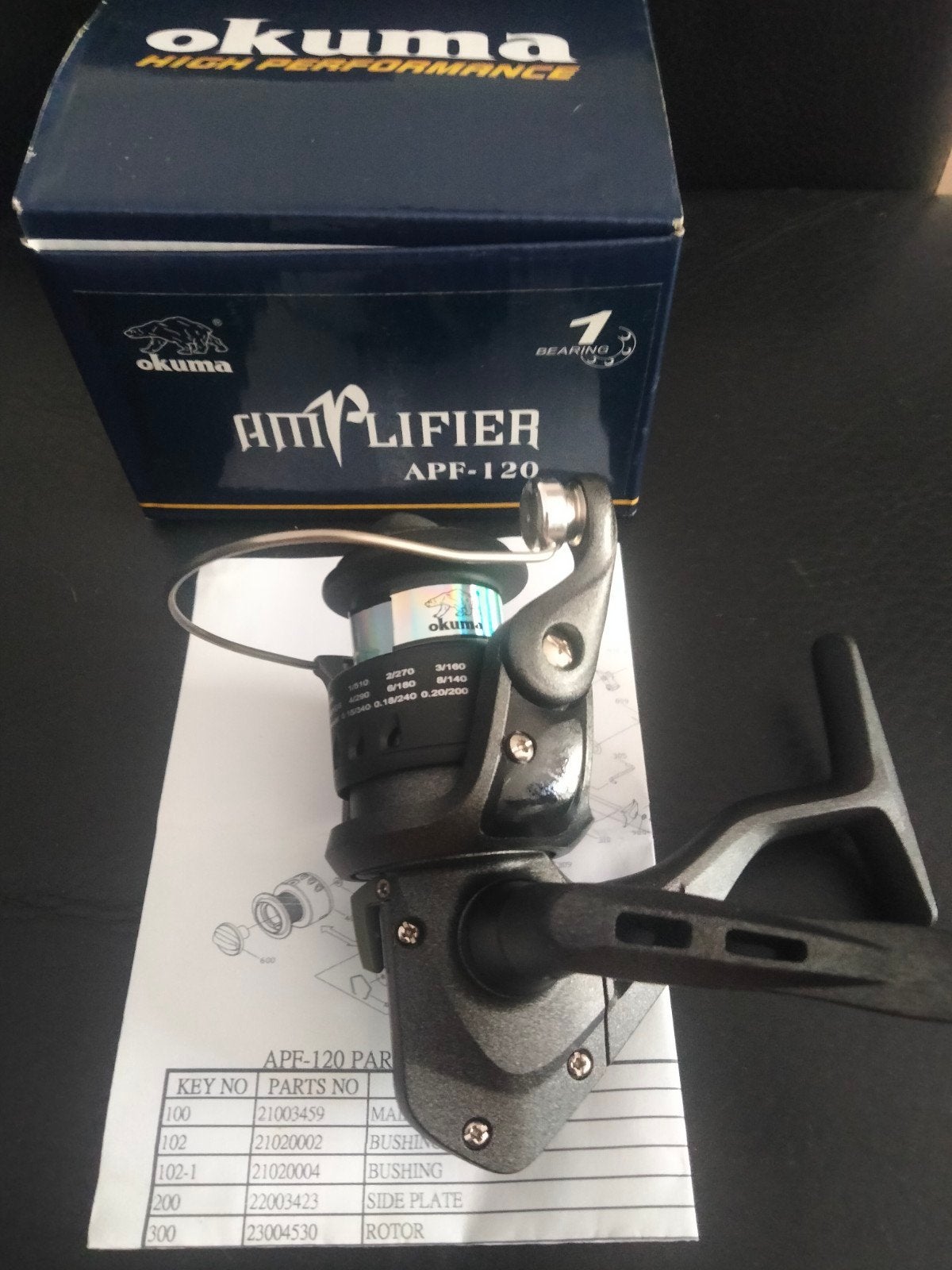 Okuma Amplifier APF-120 Molen - Nieuw in doos, Ophalen