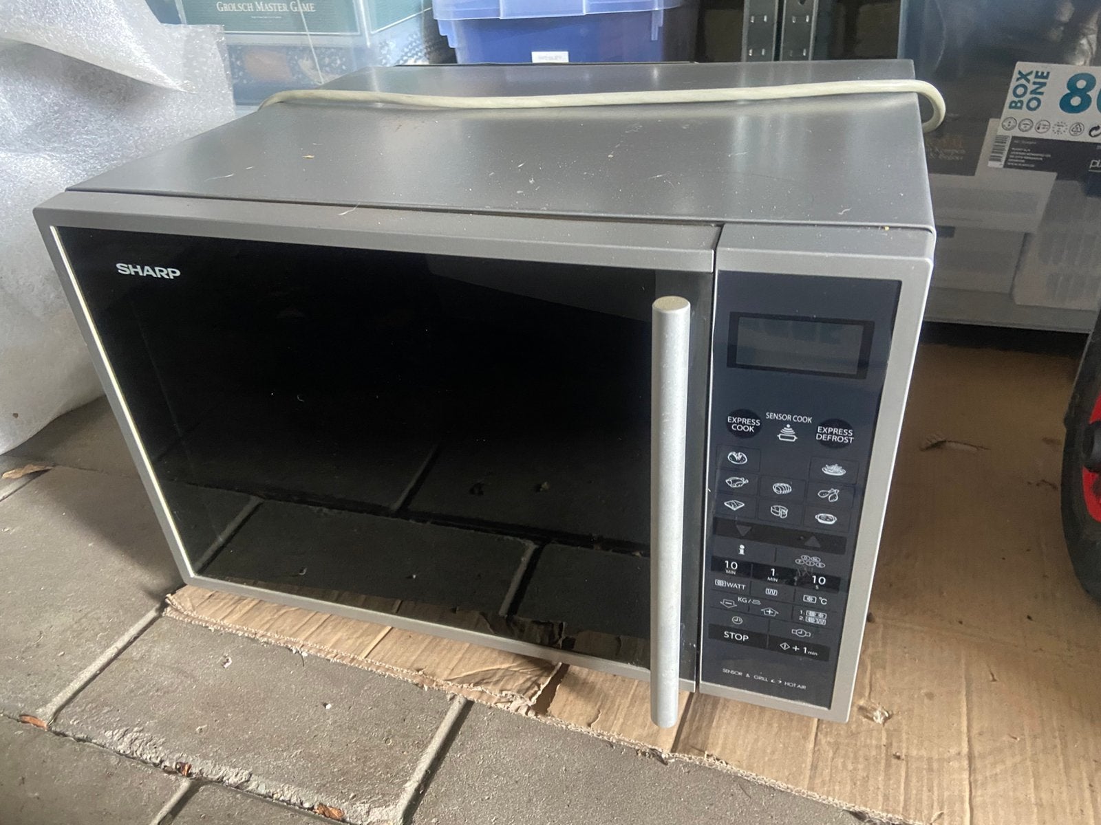 Combimagnetron Sharp R-969, Witgoed en Apparatuur, Magnetrons, Ophalen, Gebruikt