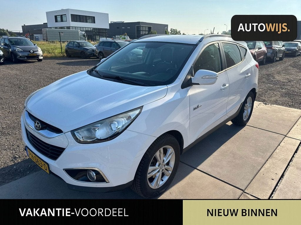 Hyundai Ix35 1.6i GDI Business Edition|CAMERA|NAVI|HALF LEER, Auto's, Hyundai, Bedrijf, Te koop, iX35, ABS, Achteruitrijcamera
