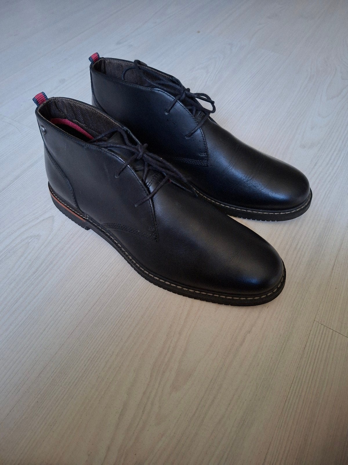 Timberland heren boots - Zwart leer, maat 42, Boots, Ophalen of Verzenden, Zo goed als nieuw, Timberland