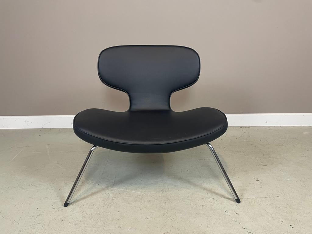 Artifort Libel lounge chair Rene Holten in ZGAN staat, Huis en Inrichting, Fauteuils, Ophalen, Zo goed als nieuw, Leer