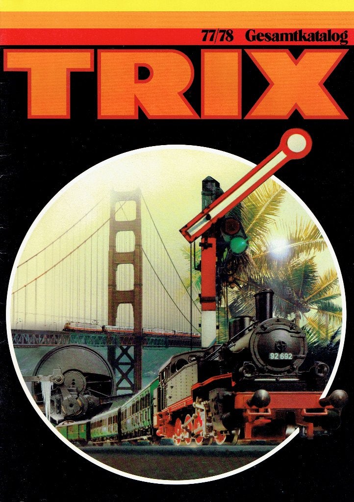 Trix catalogus 77/78, Ophalen of Verzenden, Zo goed als nieuw, Trein, Boek of Tijdschrift