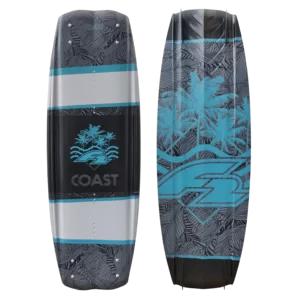 F2 Coast wakeboard incl bindingen – maat M‑L (42‑46), Watersport en Boten, Wakeboarden, Ophalen of Verzenden, Nieuw, Board en Schoenen