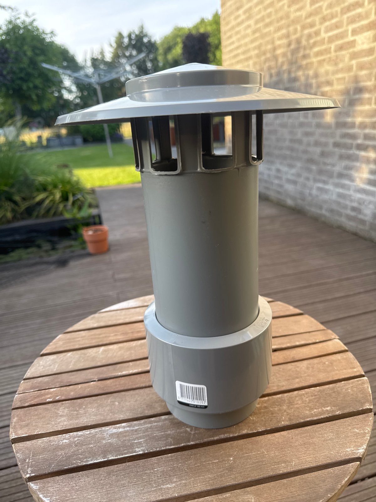 Ventilatiekap voor platdak tbv afzuiging, Ophalen of Verzenden, Nieuw, Ventilator