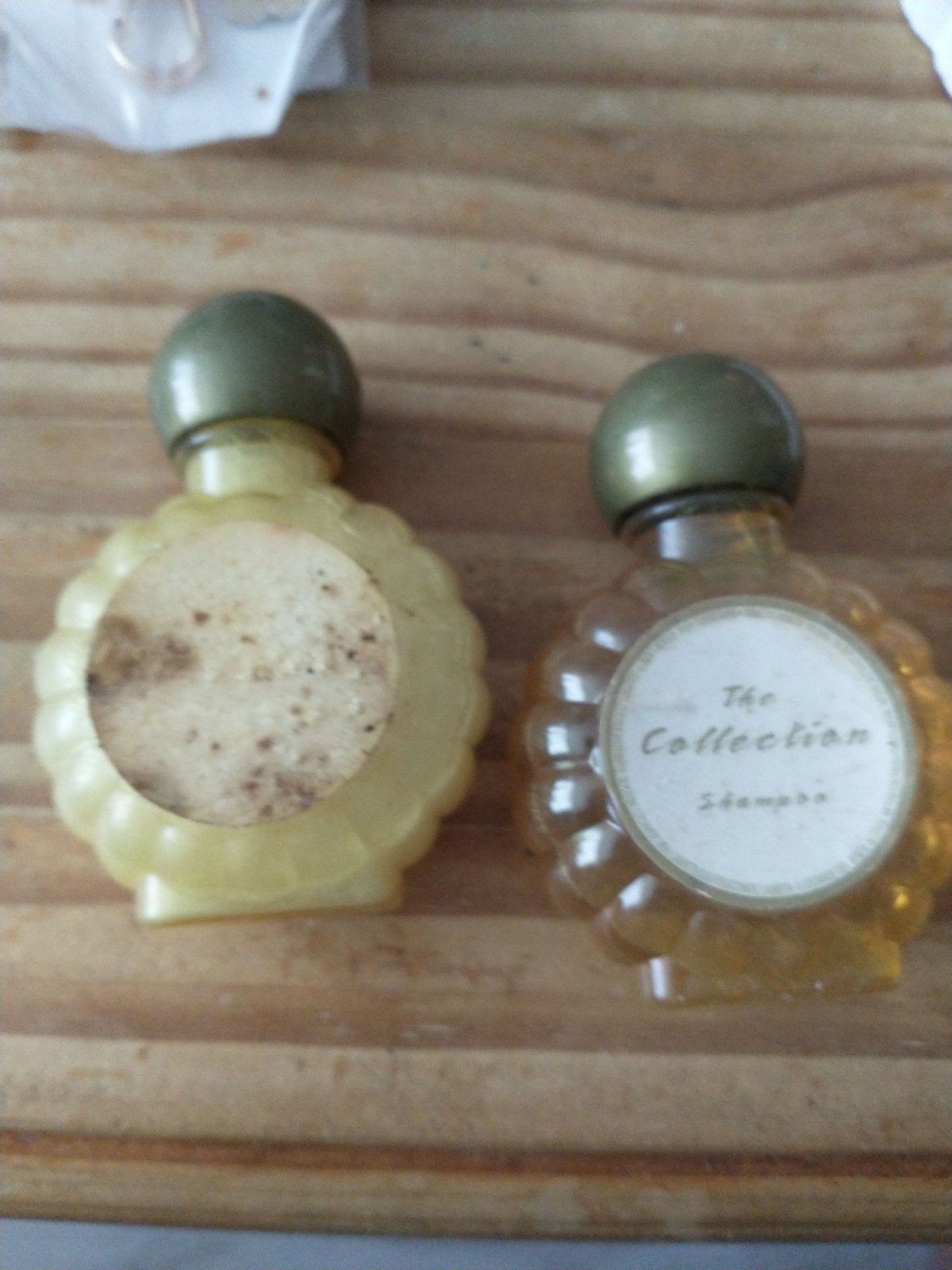 Vintage miniatuur shampoo flesjes - The Collection, Verzamelen, Ophalen of Verzenden, Gebruikt