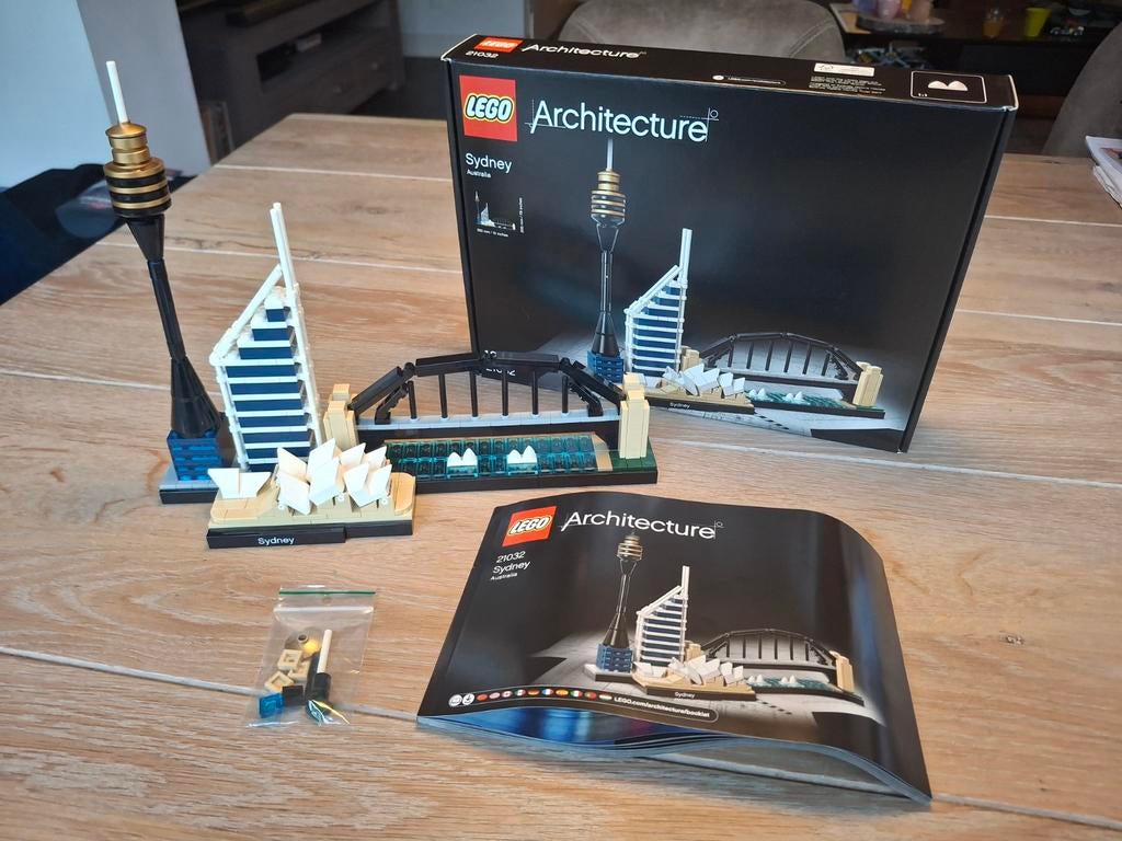 Lego Architecture 21032 Sydney Skyline, Kinderen en Baby's, Speelgoed | Duplo en Lego, Ophalen of Verzenden, Zo goed als nieuw