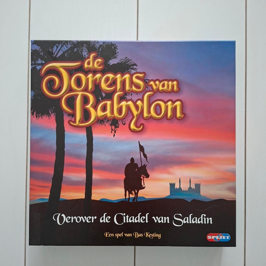 De Torens van Babylon - Bordspel, Een of twee spelers, Ophalen of Verzenden, Zo goed als nieuw, Spexet