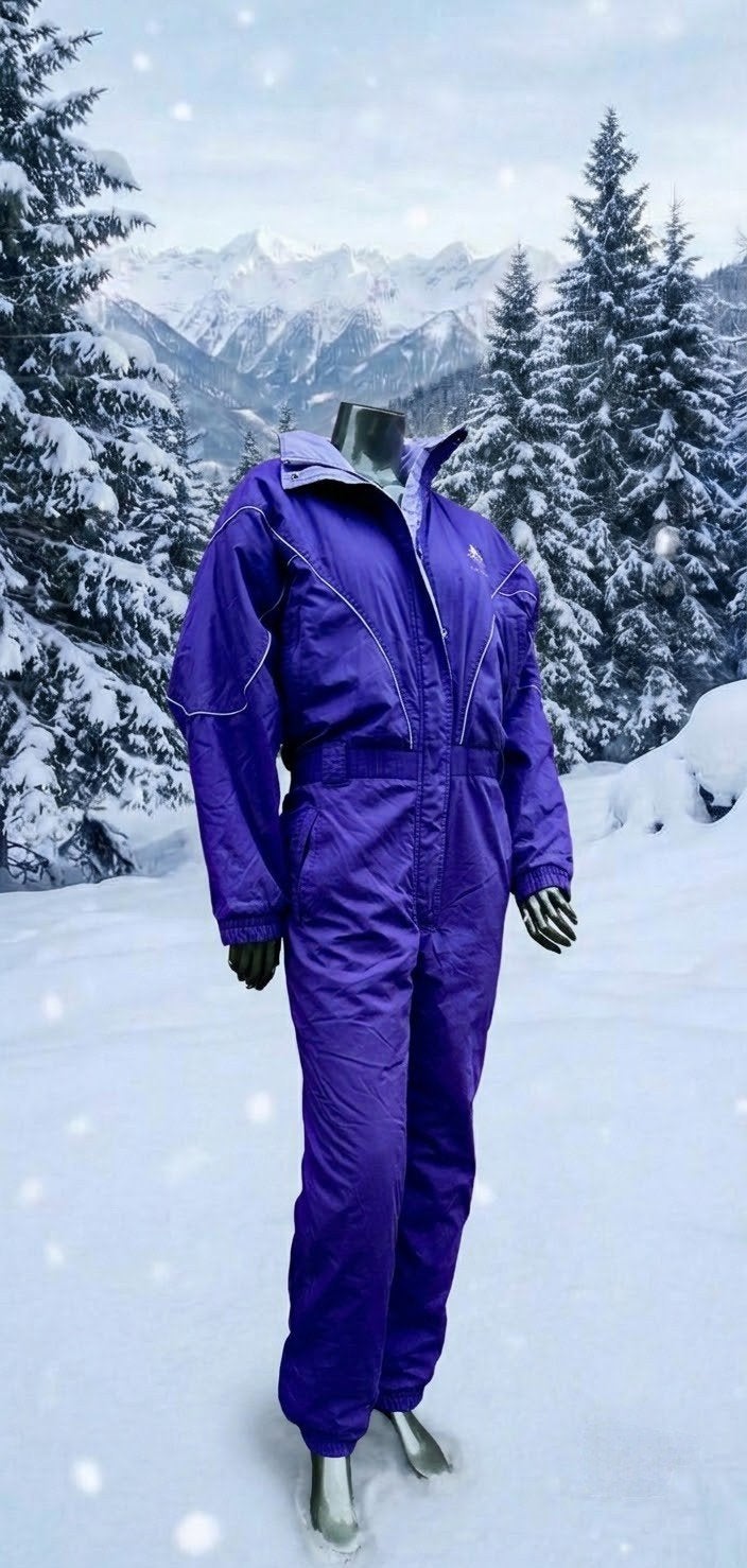 vintage skipak voor ski après-ski of carnaval my 42 44, Ophalen of Verzenden, Maat 42/44 (L), Pak