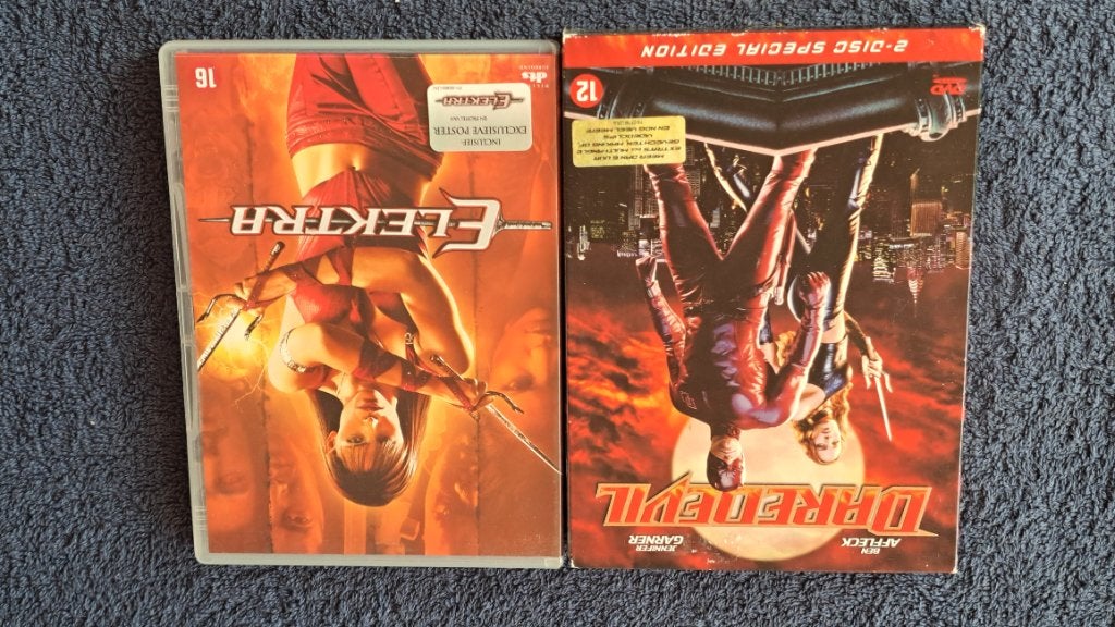 Daredevil & Elektra "Ben Affleck, Jennifer Garner", Alle leeftijden, Ophalen of Verzenden, Zo goed als nieuw