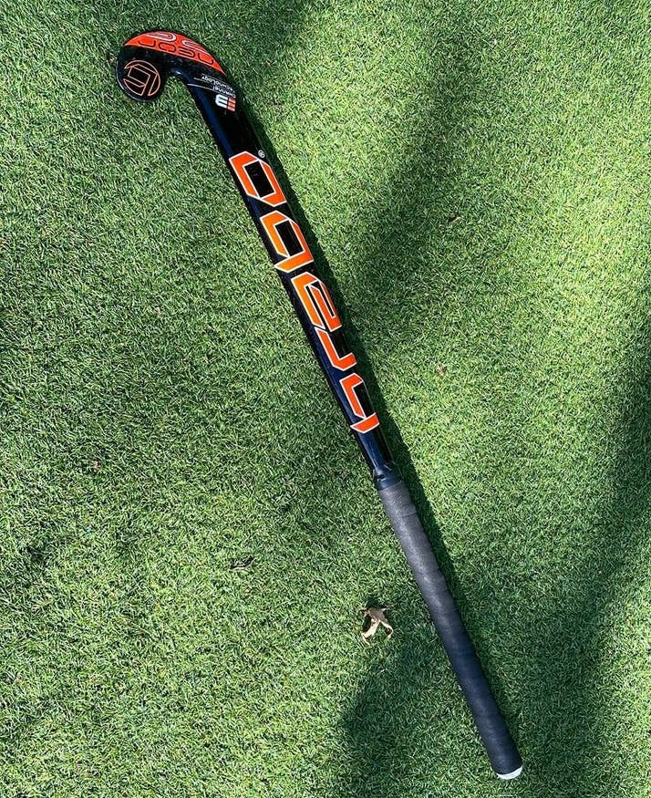 34 inch Brabo neon zaal hockey stick, Ophalen of Verzenden, Gebruikt, Stick