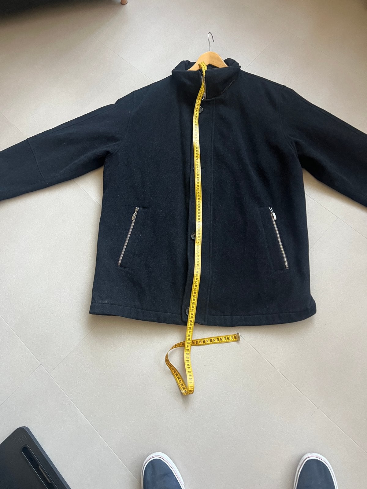Bugatti Wollen Jas - Zwart - Maat 56/58 (XL), Ophalen of Verzenden, Zo goed als nieuw, Maat 56/58 (XL), Zwart