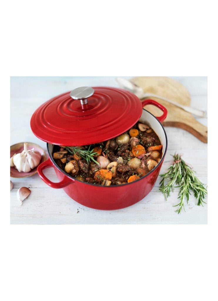 BK GIETIJZER BRAADPAN 28 CM, Ophalen, BK, Zo goed als nieuw, Met handvatten