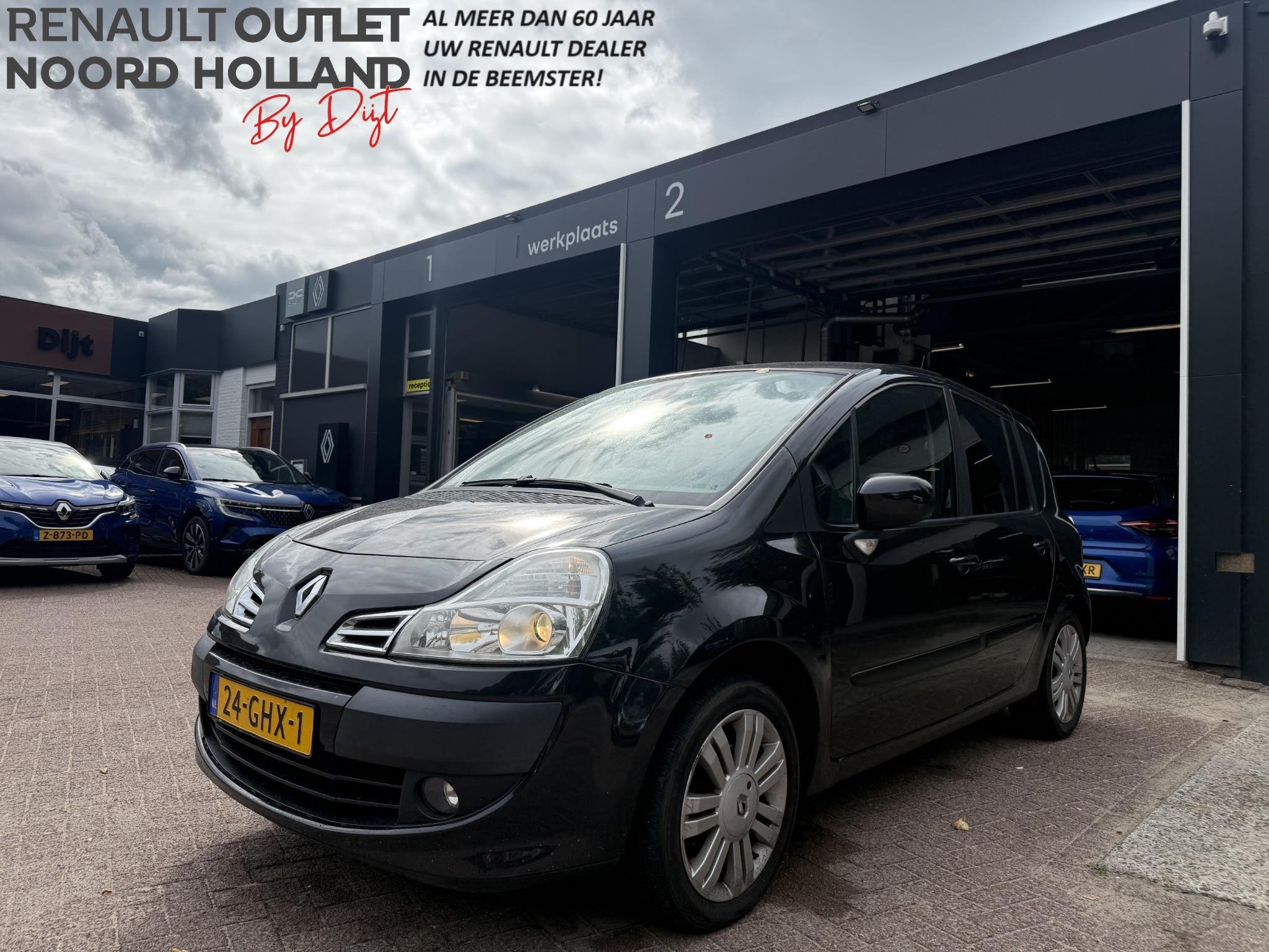 Renault Grand Modus 1.6-16V Dynamique+Trekhaak!, Auto's, Euro 5, Stof, Gebruikt, 4 cilinders
