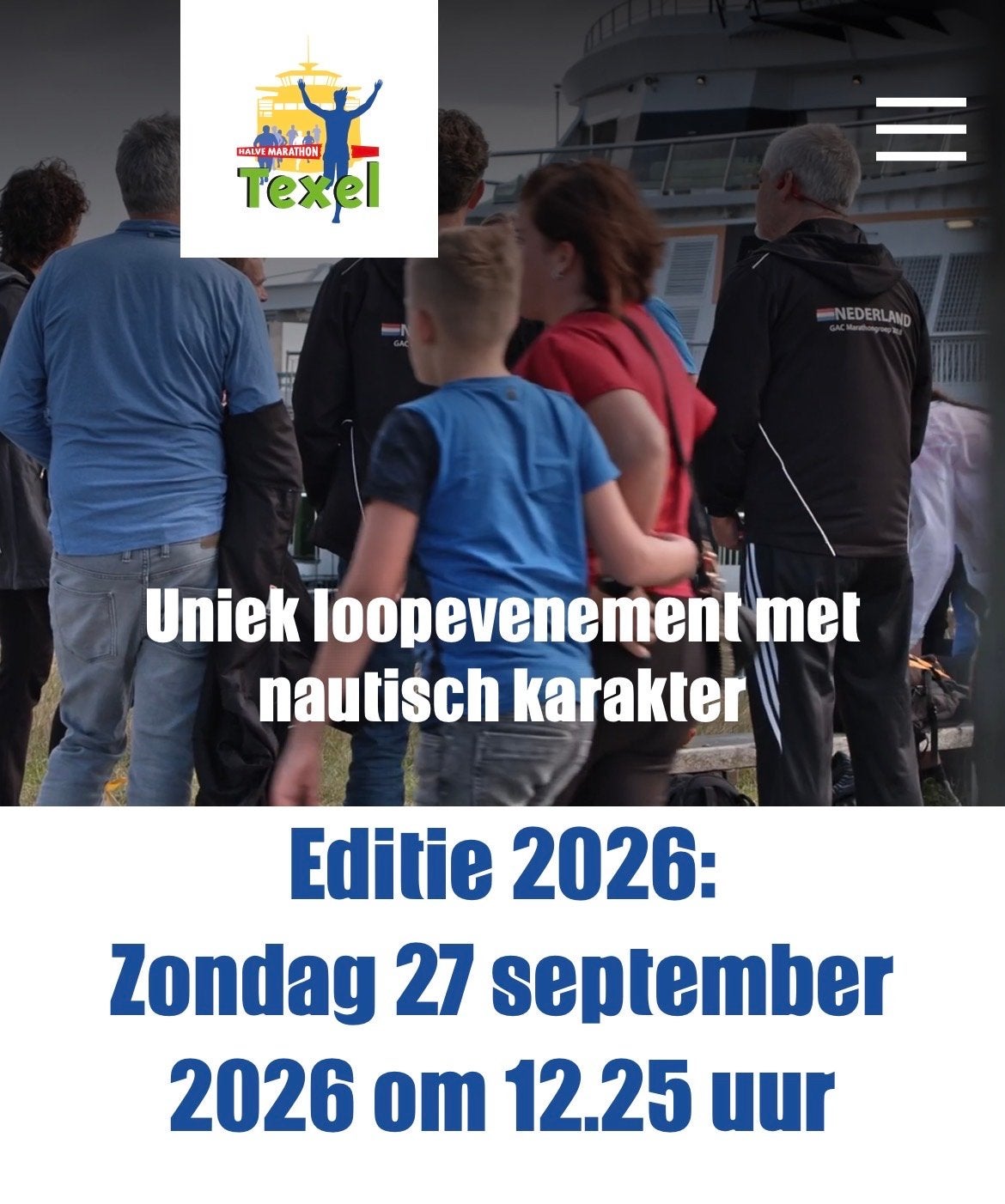 Gezocht: startbewijs Halve Marathon Texel, Tickets en Kaartjes, Evenementen en Festivals, Eén persoon
