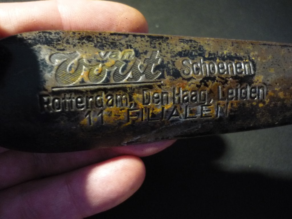 oude schoenlepel, van Vorst Schoenen. ( jaren '30. ), Ophalen of Verzenden