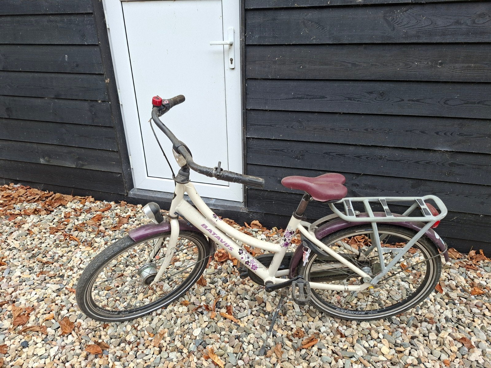 Stevige witte BATAVUS fiets, Fietsen en Brommers, Ophalen, Gebruikt, Minder dan 16 inch