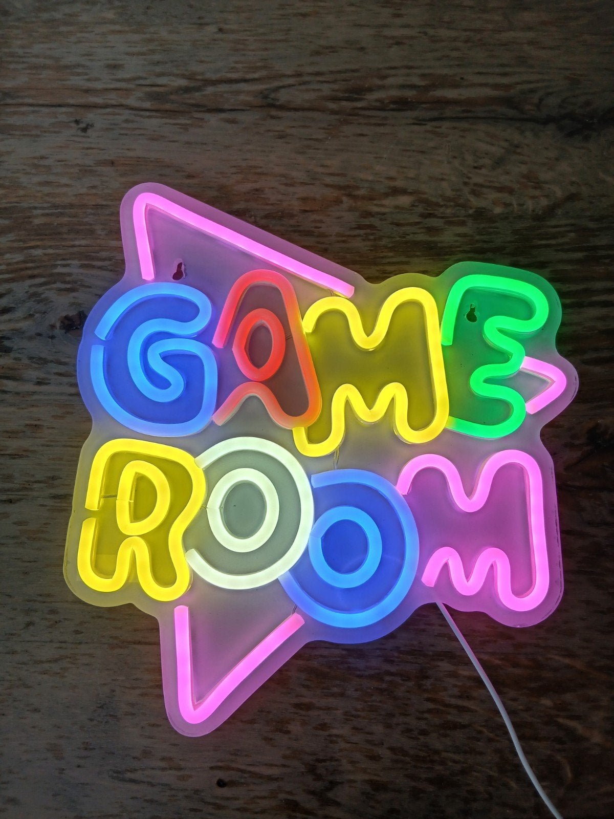 Led lamp game room, Huis en Inrichting, Lampen | Wandlampen, Ophalen, Zo goed als nieuw
