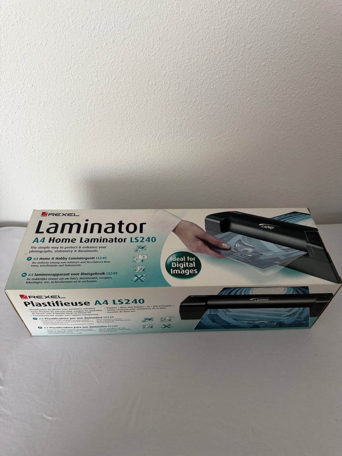 Rexel A4 Home Laminator LS240 - Nieuw in doos, Ophalen of Verzenden