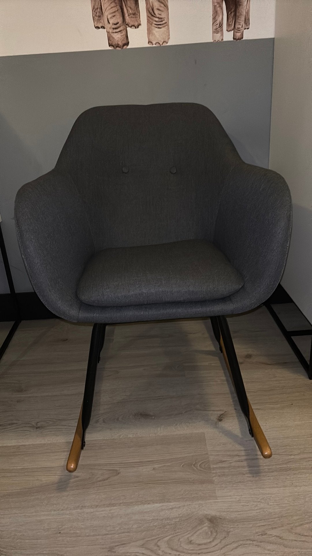 Schommelstoel / Voedingstoel - Erg netjes, Huis en Inrichting, Ophalen, Gebruikt, Eén, Stof