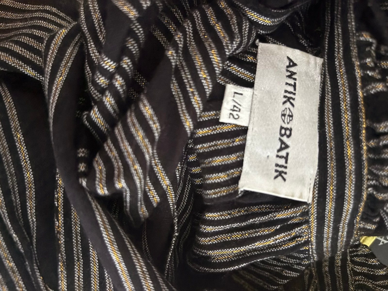Tuniek Amtik Batik, Kleding | Dames, Verzenden, Zo goed als nieuw, Maat 38/40 (M), Zwart